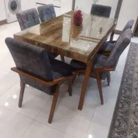 ست ناهار خوری و مبل راحتی