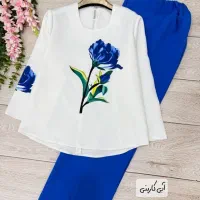 ست شومیز گل رز