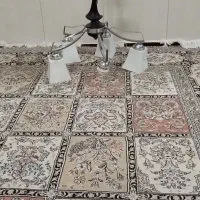 یک جفت لوستر چوبی فلزی سالم|لوستر و چراغ آویز|تهران, اتابک|دیوار