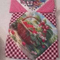 سرویس آشپزخانه وکاوردوزی|سفره، حوله، دستمال آشپزخانه|کامیاران, |دیوار