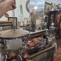 لوستربرنزقدیمی آنتیک کلکسیونی