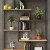 قفسه دکور یا کتاب|کتابخانه، شلف، قفسههای دیواری|رشت, حومه رشت|دیوار
