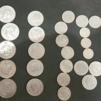 فروش ۲۵ عدد سکه شاهی