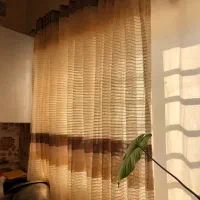 یک جفت پرده توری و یک عدد پرده آشپزخانه|پرده، رانر، رومیزی|کلاله, |دیوار