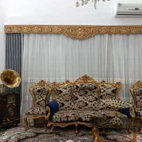 فروش فوری وارزان فرش و مبل و روپله ای و پرده وگلیم