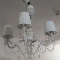 لوستر سفید مدرن نو نو