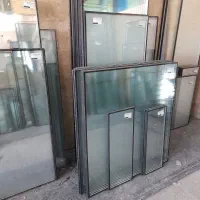 شیشه دوجداره ، تک جداره ،