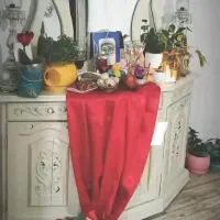 اینه کنسول چوبی
