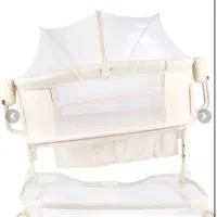 تخت برقی نوزاد برند hipp ترکیه رنگ کرم|تخت و صندلی بچه|لاهیجان, کوی خزر|دیوار