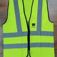 جلیقه فسفری با نوار شبرنگ