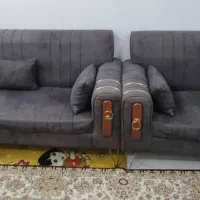 مبل 7 نفره پایه استیل|مبلمان خانگی و میز عسلی|خمام, |دیوار