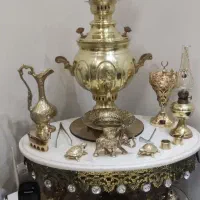 سماور زغالی جنس برنجی
