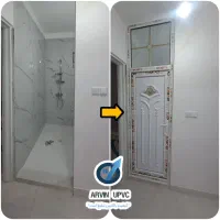ساخت و نصب درب و پنجره های دوجداره upvc/توری پلیسه