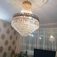 لوستر کریستالی قدیمی|لوستر و چراغ آویز|مشهد, هفده شهریور|دیوار