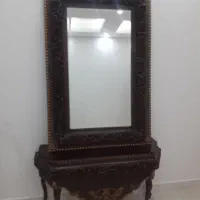 آینه و میز|میز و صندلی غذاخوری|کرمانشاه, |دیوار