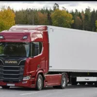 پایانه باربری اتوبار حمل و نقل خاور تک تریلی