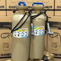 دوش سفری بدون نیاز به برق