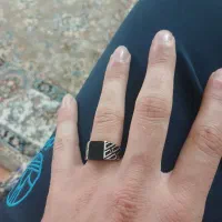 انگشتر نقره اسپرت زیبا