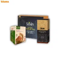 قهوه گانودرما،ستین،جوانه گندم،سبوس برنج،سرم مغذی