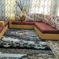 مبلمان ۱۰نفره بسیار نو و راحت|مبلمان خانگی و میز عسلی|لنجان, |دیوار