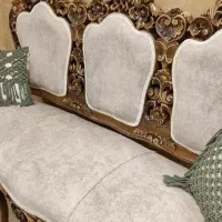 مبلمان پرمنبت وسلطنتی|مبلمان خانگی و میز عسلی|علیآباد کتول, |دیوار