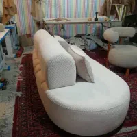 خیاط خانوم رویه کوب مبل راحتی زیر کار چی