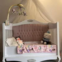 تخت نوزادی ساحل چوب