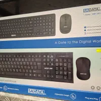 موس و کیبورد بیسیم XP موس کیبورد بی سیم SADATA|قطعات و لوازم جانبی رایانه|مشهد, نیروی هوایی|دیوار