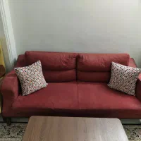 مبل راحتی ۷ نفره همراه با جلو مبلی و عسلی|مبلمان خانگی و میز عسلی|تهران, جنت‌آباد جنوبی|دیوار