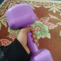 دمبل 10کیلویی رکورد دو عددی