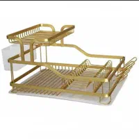 تولیدی آبچکان جا ظرفی آلمنیومی به رنگ طلایی مشکی