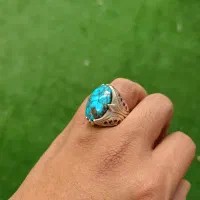 انگشتر دستساز فیروزه|جواهرات|اراک, |دیوار