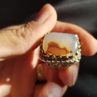 انگشتر مصور شکل دار،عقیق.اوپال.فیروزه نیشابور|جواهرات|مشهد, شهید علی محمدی|دیوار