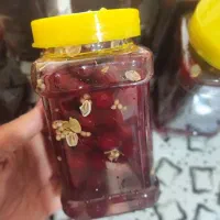 ترشی آلبالو خانگی بهداشتی