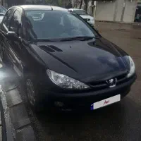 پژو ۲۰۶  ۱۳۹۵ مشکی کم کار بینظیر