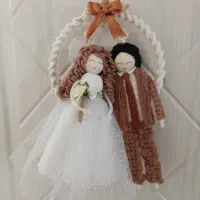 عروسک های ناز مکرومه ای