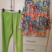 بلوز شلوار راحتی مخمل نرم و راحت