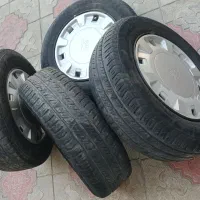 با سلام فروش لاستیک پژو ۴۰۵ خیلی تمیز سر حال|قطعات یدکی و لوازم جانبی|سلماس, |دیوار