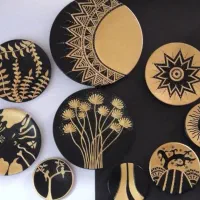 تابلو سفالی زیبا|تابلو، نقاشی، عکس|زاهدان, |دیوار