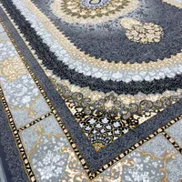 فرش ۹متری نخی تک ‌و جفت طلاکوب نو/توحید۲ ماندگار|فرش|بیرجند, |دیوار