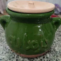 ظرف سفالی لعاب دار اصل نونو