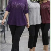 تاپ تیشرت نگین دار زیر قیمت بازار