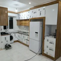 اجرای کابینت و سازه های چوبی MDF|کتابخانه، شلف، قفسههای دیواری|گرگان, |دیوار