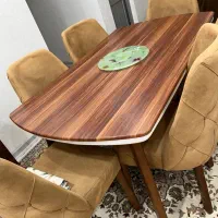میز ناهارخوری ۶ نفره شیک و سالم