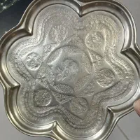 سینی قاجاری|کلکسیون اشیاء عتیقه|ملارد, |دیوار