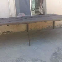 تخت اهنی  در حد نو با تخته روش