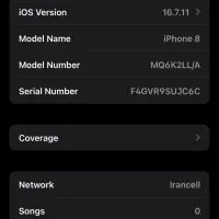 ایفون 8 64 گیگ تمیز|موبایل|مشهد, سرافرازان|دیوار