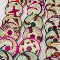 طبگ حصیری عمده وتک|صنایع دستی و سایر لوازم تزئینی|اهواز, کمپلو جنوبی|دیوار