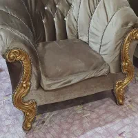 مبل ۷ نفره همراه با میز عسل|مبلمان خانگی و میز عسلی|پارس‌آباد, |دیوار