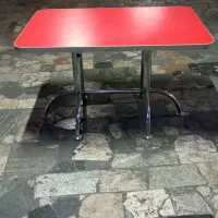 میز ناهارخوری چهار نفره با چهار صندلی ابر وپارچه
